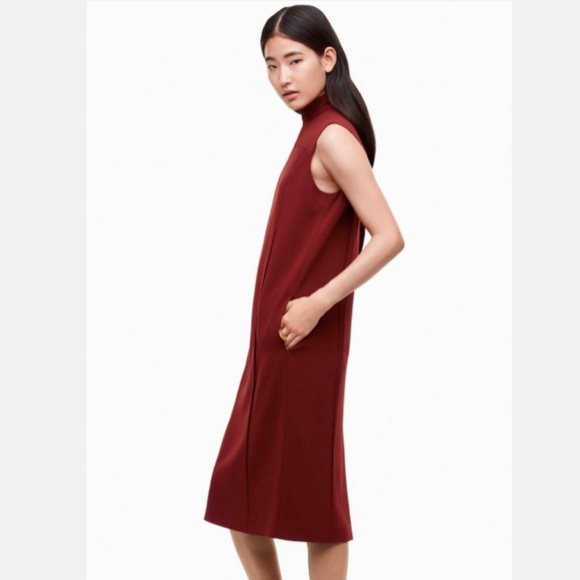 Aritzia/ Babaton NWT Beaux Dress. Size 4 Black - Picture 4 of 9